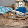 Timeless Filigree Stretch Bangles – Silver or Two-Tone