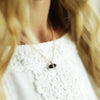 Dainty Collarbone Tiny Semi Precious necklace