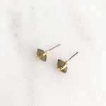 Tiny Semi Precious Stud Earrings