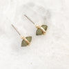 Tiny Semi Precious Stud Earrings
