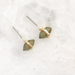 Tiny Semi Precious Stud Earrings